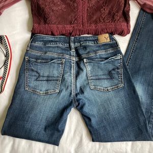 American Eagle Dark Wash Jegging